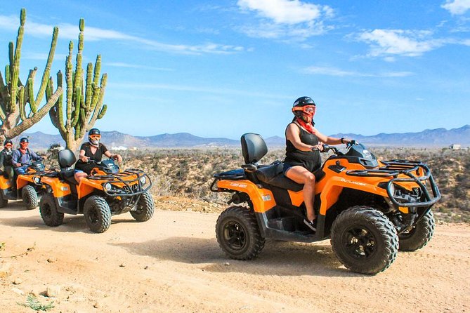 Migriño Beach & Dunes off-road Tour ATV - Cabo pickup and the real time structure