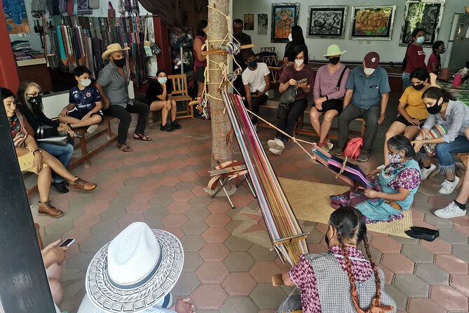 Monte Alban - Full Day Guided Tour with or without Food - Oaxaca - Textile Weaving at Santo Tomás Jalieza (Waist Loom Craft)