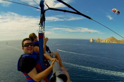 Outdoor Adventure: Parasailing in Los Cabos