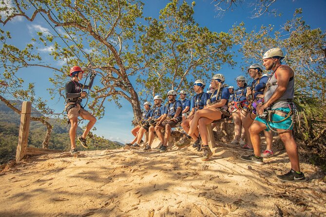 Outdoor Ziplining, Waterfalls & Speed boat in Puerto Vallarta - Basecamp refresh: lockers, towels, salsa, and the photo upsell