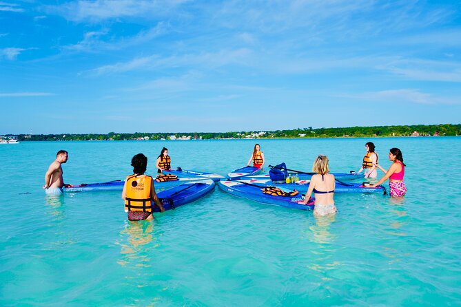 Paddle at Dawn with visit to Cenotes and Islands - Paddling the Channel to Your First Swimming Stop