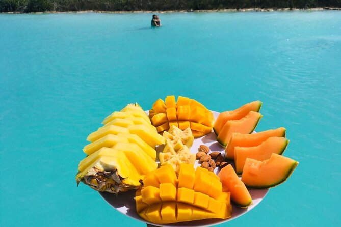 Pontoon Tour - Visit the Pirate Channel, Cenotes and Islands. - Lake of the Seven Colors First: What You’ll See From the Pontoon