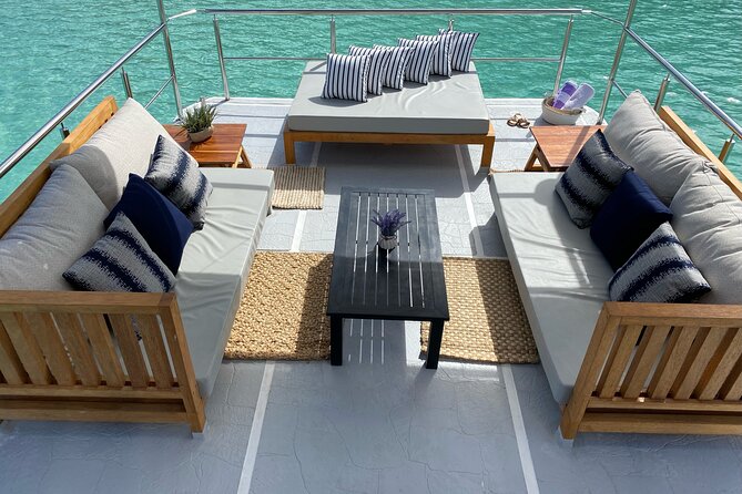 Private Cabo 35ft cat experience Food and open bar included! - Stop 3: Pelican Rock, Snorkeling Gear, SUP, Sea Lions, and a Real Water Stop
