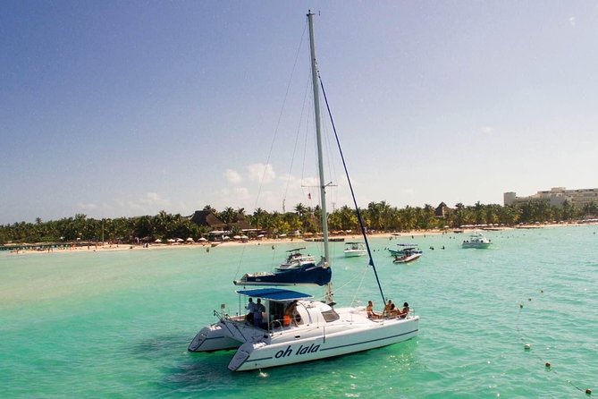 Private Catamaran from Cancun to Isla Mujeres | For up to 25 ppl - Open Bar and Crew Service: The Real Secret to the Private Feeling