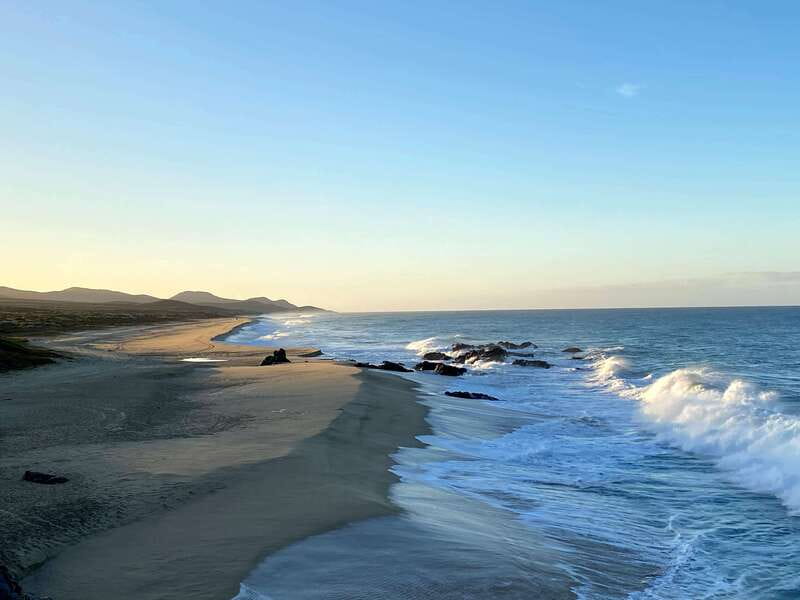 Private experience from Cabo San Lucas to La Paz: (Balandra beach) - Playa Cerritos sunset: surfers, sea noise, and a great final chapter