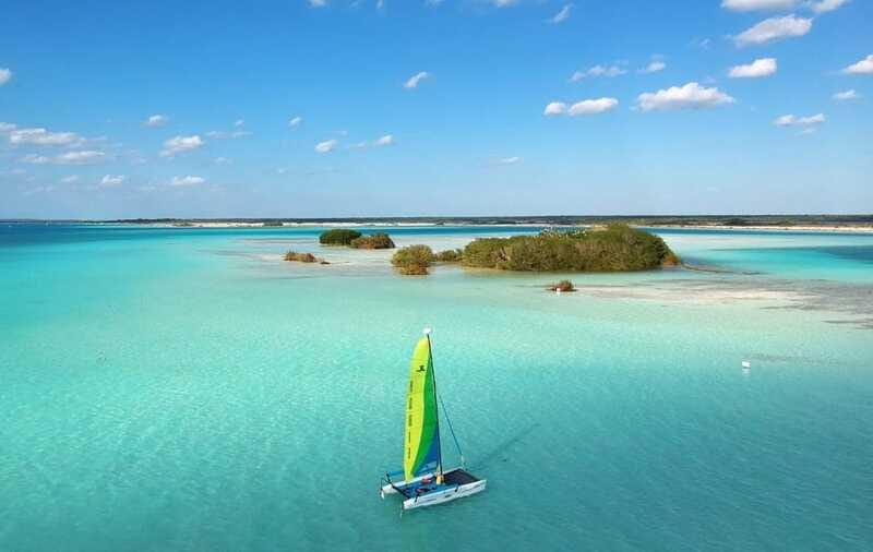 Private Hobie Cat Sailing Tour - The 17-foot Hobie Cat, speed, and the comfort sweet spot