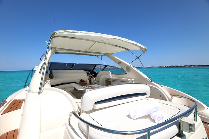 Private Premium Yacht 46FT Rental in Cancún - Picking the right duration: 1 to 2 hours vs 4 to 8 hours