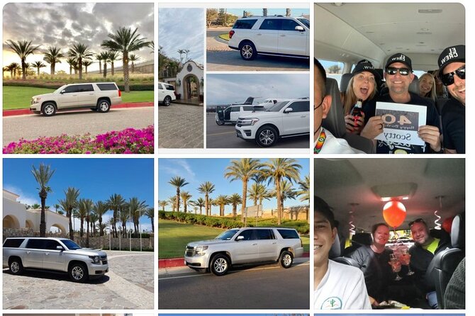 Private RoundTrip from Airport to Hotels to Cabo San Lucas Zone 3 - Key points before you go