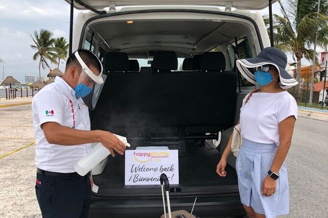 Private Roundtrip Transportation from Cancun Airport to Playa del Carmen - Extra destinations: Playa del Carmen is included, Akumal and Puerto Aventuras cost more