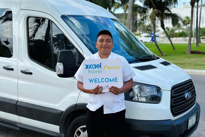 Private Transportation to/from Cancun airport - Hotel lobby pickup on departure: what the return trip feels like