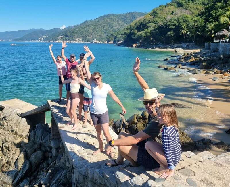 Puerto Vallarta: Full Day Hike to 6 Hidden Beaches & Snorkel - The Middle Beach Stop: A Swim Break Before Playa Las Ánimas