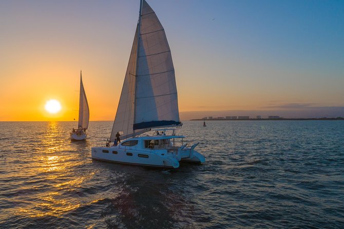 Puerto Vallarta, Luxury Sunset Sailing - Entering the world of Puerto Vallarta sunsets from the water