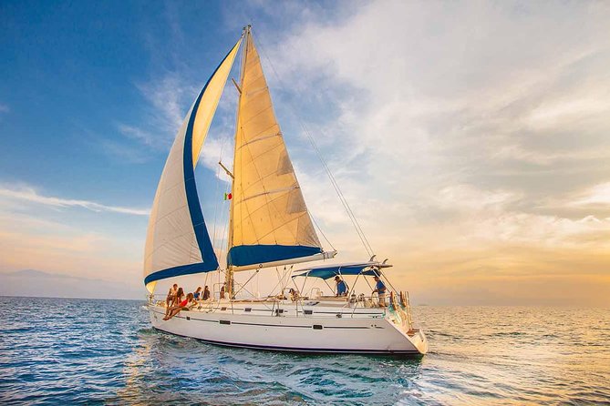 Puerto Vallarta, Luxury Sunset Sailing - Marina Vallarta return: the night-sky finish