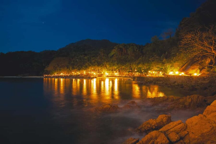 Puerto Vallarta Rhythms of the night, Show & Buffet dinner - The Las Caletas arrival, dining in candlelight, and your window to breathe