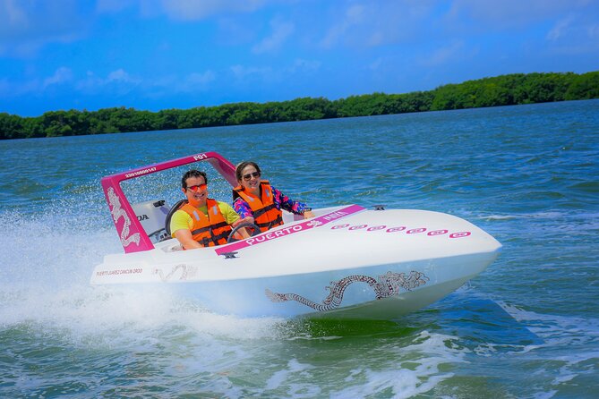 Reef Snorkeling & Jungle Speedboat Adventure with Mayan Ceremony - Driving the speedboat: controls, safety briefing, and your best mindset