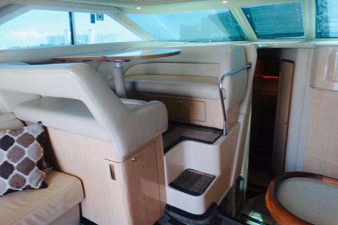 Rent a Private 46ft Yacht in Cancun - Comfort and Boat Condition Checks You Should Make Before Departure