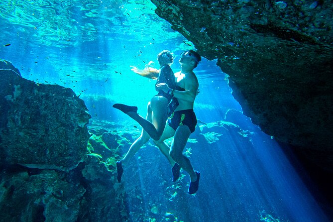 Ride to a life changing cenotes tour - Photos after the swims: Go-Pro style images without the pressure