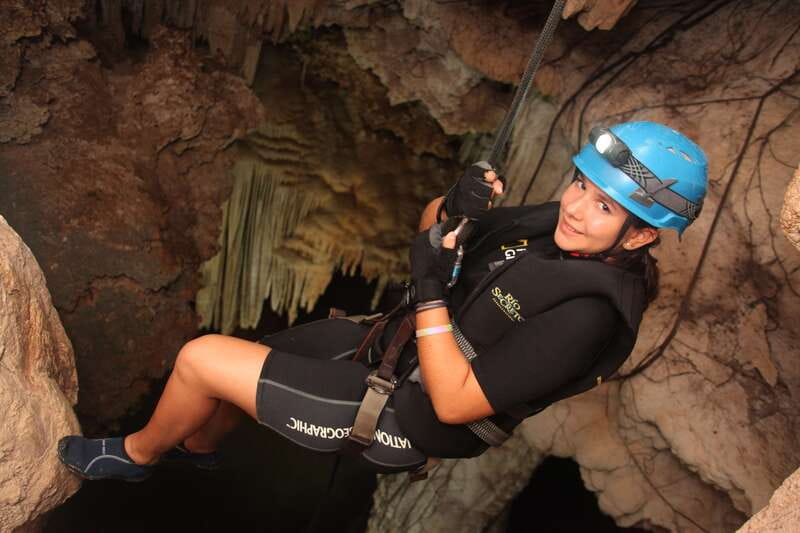 Rio Secreto Nature Reserve: Bicycle, Rappel & Ziplines Tour - Three Ziplines Between Trees: Where the Day Gets Playful