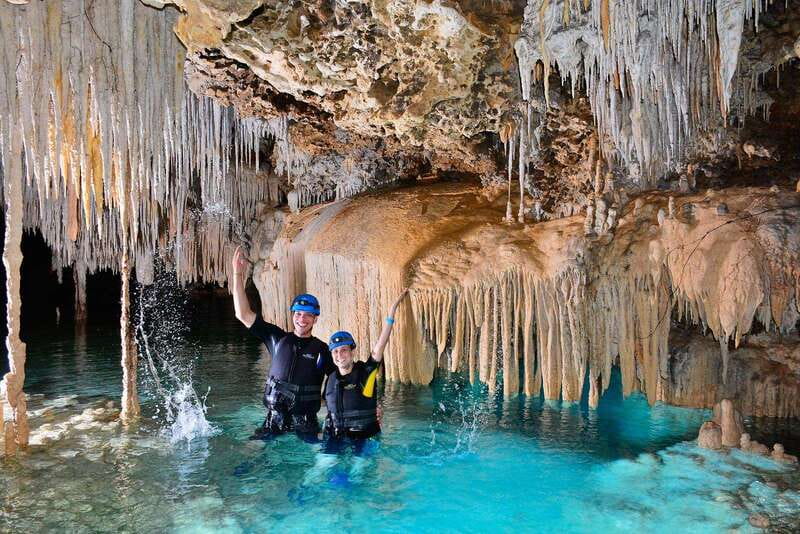 Riviera Maya: Exclusive Rio Secreto and Tulum Tour - The 1-kilometer cave route: walking, crystal galleries, and swimming
