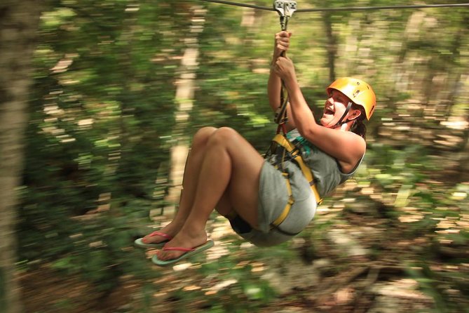 Riviera Maya Jungle Half-Day Tour: ATV, Ziplines, Cenote Swim, Rappel - Zip Lines And The 1km Run: The Part Most People Remember