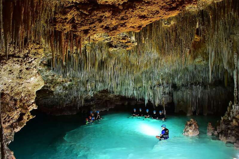 Riviera Maya: Rio Secreto Guided Tour - The cave time: about 600 meters, walk and swim with a guide