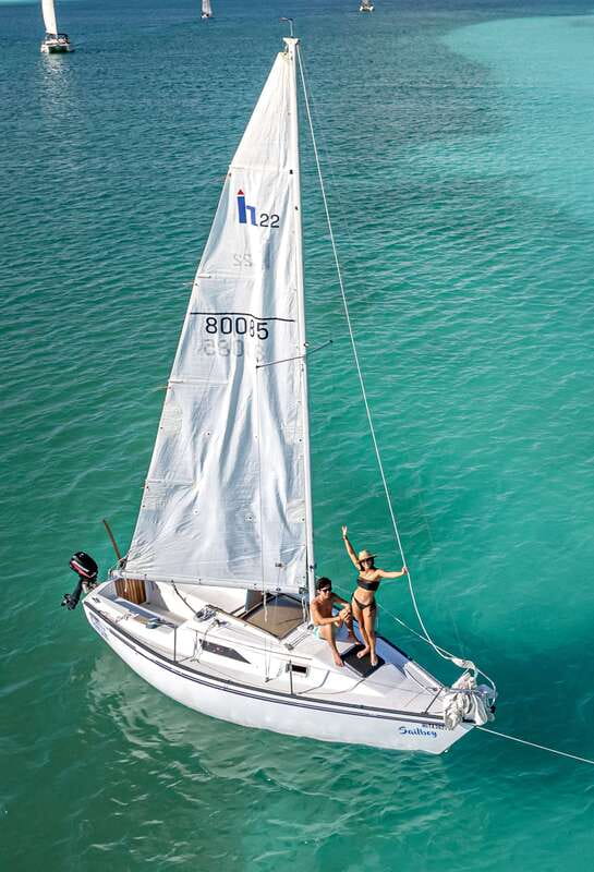 Sailboat tour in the seven colors lagoon of Bacalar - Sailing vs Motor in the Lagoon: The Wind Reality Check