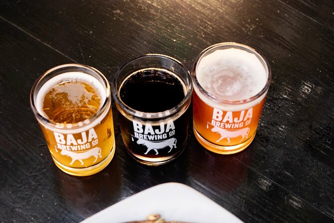 San Jose del Cabo Art Walk, Beer Tasting &Chocolate Demonstration - Baja Brewing Company: 3 Beer Samples and Two Slices of Gourmet Pizza