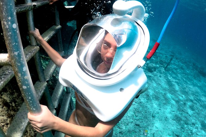 SeaTrek Underwater Helmet Diving Experience in Downtown Cozumel - After the Walk: Beach Club Time, Two Drinks, and Snorkeling On Your Own