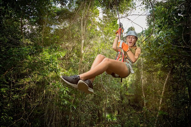 Selvatica Park Ziplines, Cenote, and ATV Tour From Cancun and Riviera Maya - Stop-by-Stop: From 10 Ziplines to Tarzania, Skywalk, and Bungee