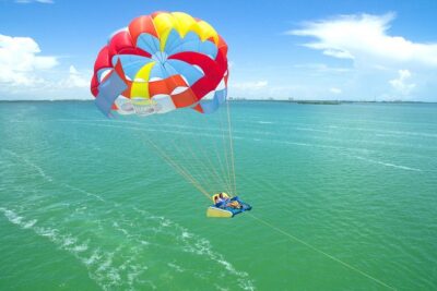 Skyrider Parasailing Tour with Panoramic View of Cancun
