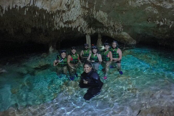 Small-Group 3 Cenotes Adventure Tour - Stop 1: Casa Cenote early, open-air views, and first-time snorkeling energy