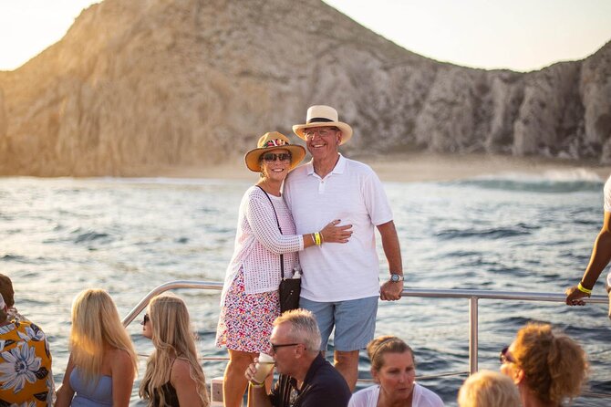 Sunset Cruise in Los Cabos with Jazz and Wine - Boarding the Tropicat at the Cabo marina