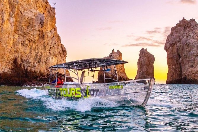 Tours in Cabo, Paseo al Arco and Fin de la Tierra in the only Clear Boat - From Envatours Cabo Marina to the Arch: What the Timing Feels Like