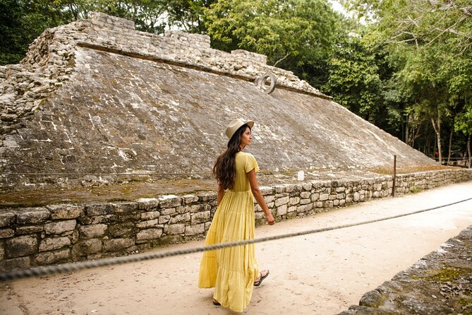 Tulum, Coba, Cenote, and Mayan Ceremony Full-Day Tour plus Lunch - Stop 2, Tulum Archaeological Site: Coast Views Plus Short Visit Pressure