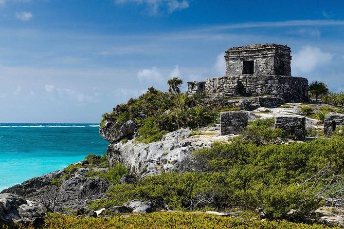 Tulum, Coba, Playa Del Carmen and Cenote Tour with Tickets - Cobá and lunch: Mayan explanations, food break, and time pressure