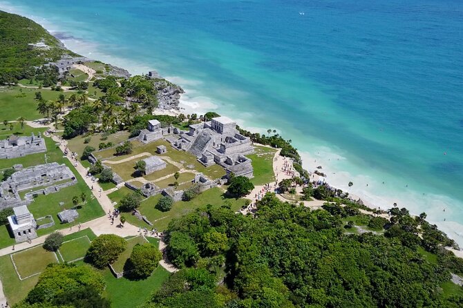 Tulum Private Tour - Ruins, Cenote Xunaan Ha & Taak Bi Ha - Tulum Archaeological Site: guided walkthrough, then space to look