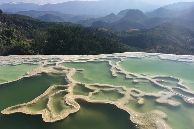 Ultimate Hierve el Agua Hike + Mezcal - Swimming in the thermal pools: calm water, great photos, and time to breathe