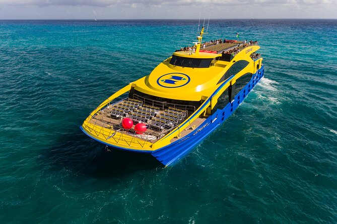 Ultramar Ferry, Regular round ticket, Playa del Carmen-Cozumel - Getting your boarding passes at Navega federal pier