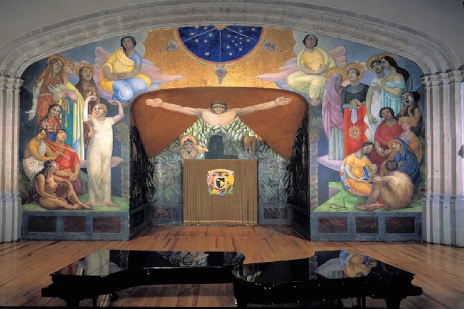 Walking Tour - Impressive murals in Historical Center of Mexico City - Stop 1: San Ildefonso and La Creación, Rivera’s first mural moment