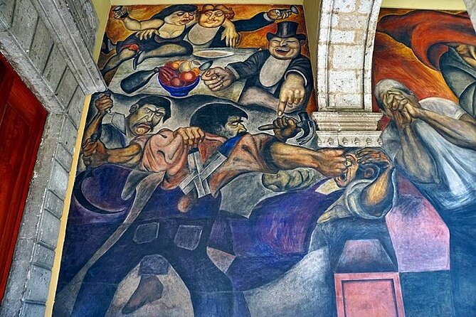 Walking Tour - Impressive murals in Historical Center of Mexico City - Stop 2: Secretaría de Educación Pública murals, courtyards and the mural museum feel