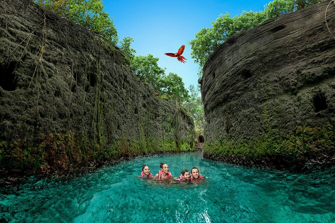 Xcaret Park Day Trip, transportation and Cultural Night Show - Underground Rivers and Water Activities: The Included Stuff You Will Actually Use
