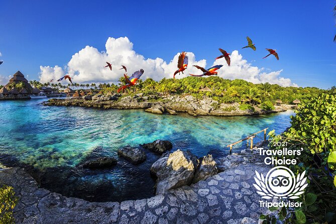 Xcaret Park Entry Tickets with Cultural Night Show Included - The Water You Actually Came For: Underground Rivers, Beaches, and Snorkel
