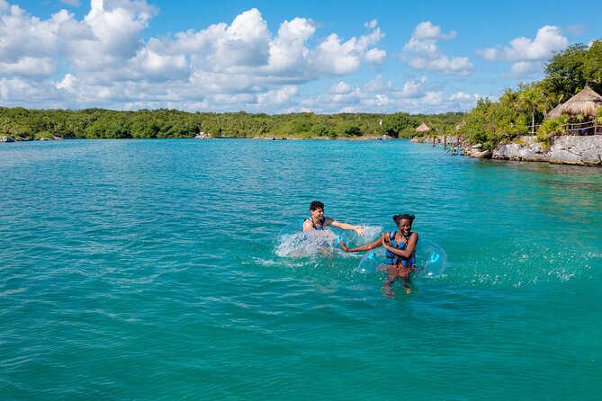 Xel-Ha Tickets with Transportation included - Extra-cost activities: Sea Trek, Snuba, and Jetboat rides