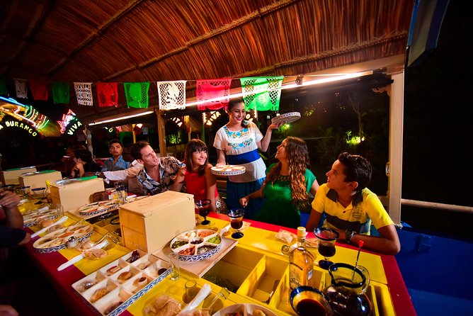 Xoximilco Ticket: Boat Fiesta, Traditional Tasting & Tequila Bar - Boarding the trajinera: what the boat time feels like