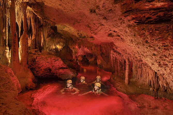 Xplor Fuego with Buffet Style Dinner and transportation - Underground Caves and Lava-River Style Water Fun