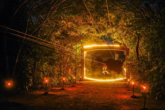 Xplor Fuego with Buffet Style Dinner and transportation - Hammocks, Breaks, and the Time Where Dinner Happens