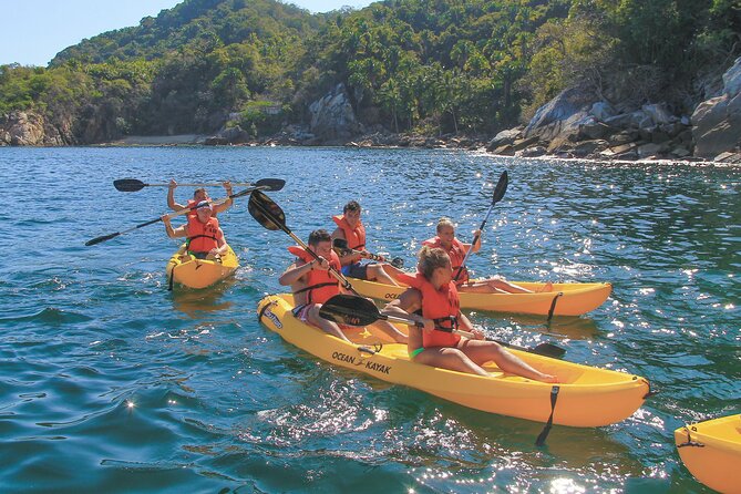 Yelapa Waterfall, BBQ at Exclusive Majahuitas Beach & Open bar - Majahuitas Beach Club: snorkeling, kayaking, and that BBQ lunch